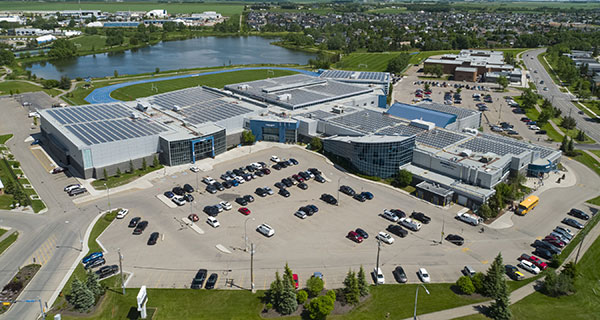 Airdrie home to Canada’s largest municipal rooftop solar system