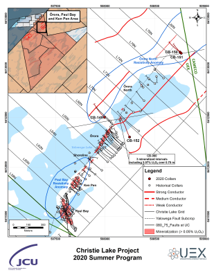 Christie Lake Summer Drilling Results