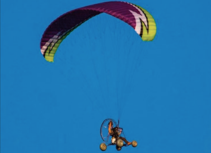 Paramotoring Above The Hills