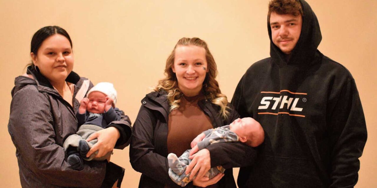 Swan hills welcomes two New Year’s babies for 2024