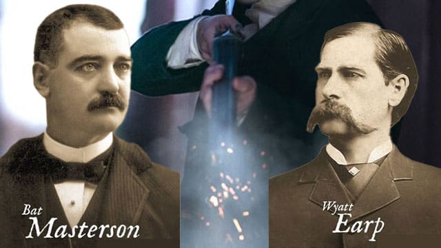 Wyatt Earp and Bat Masterson were the dynamic duo of frontier justice